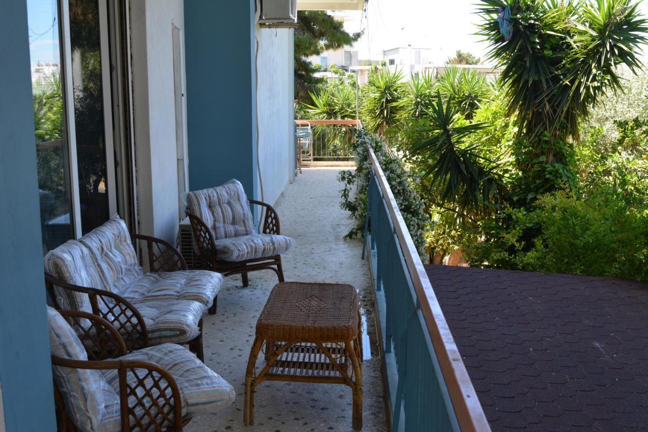 Spacious Apartment With Balconies, Ac, King Bed, Near Dt And Transports Athen Exterior foto